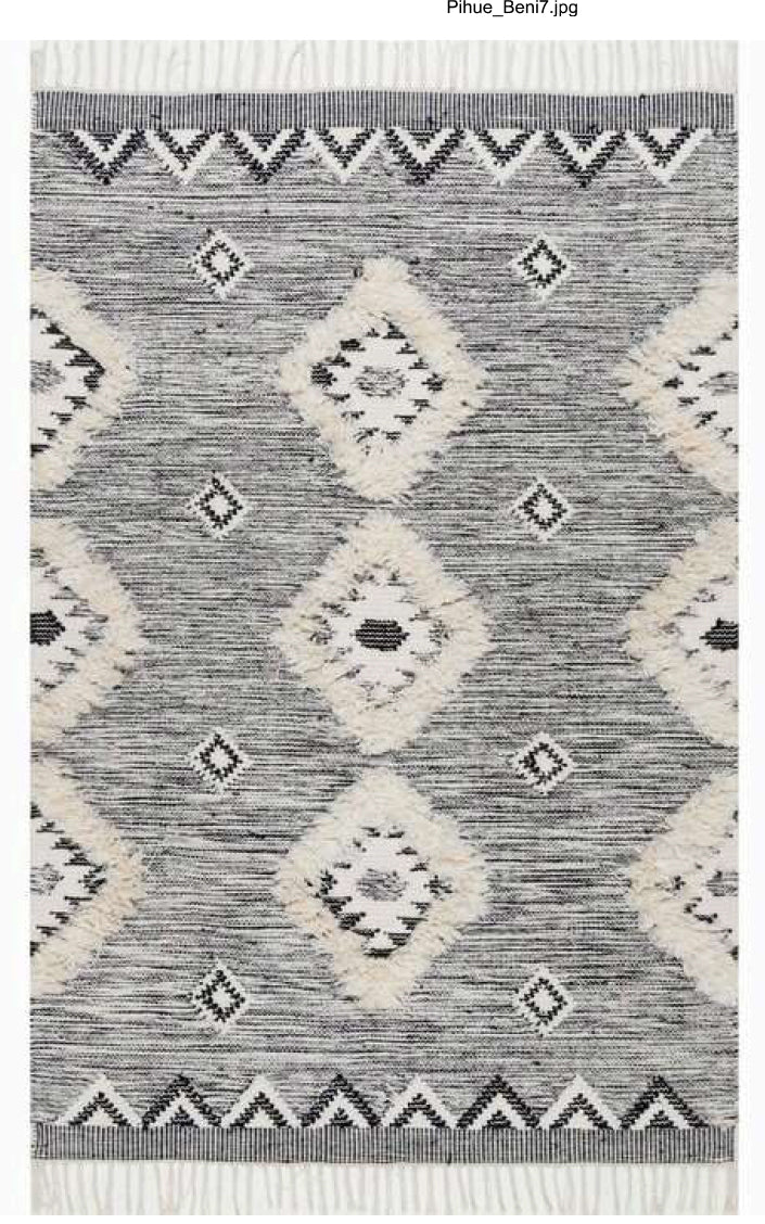 Handwoven rug from Bhadohi