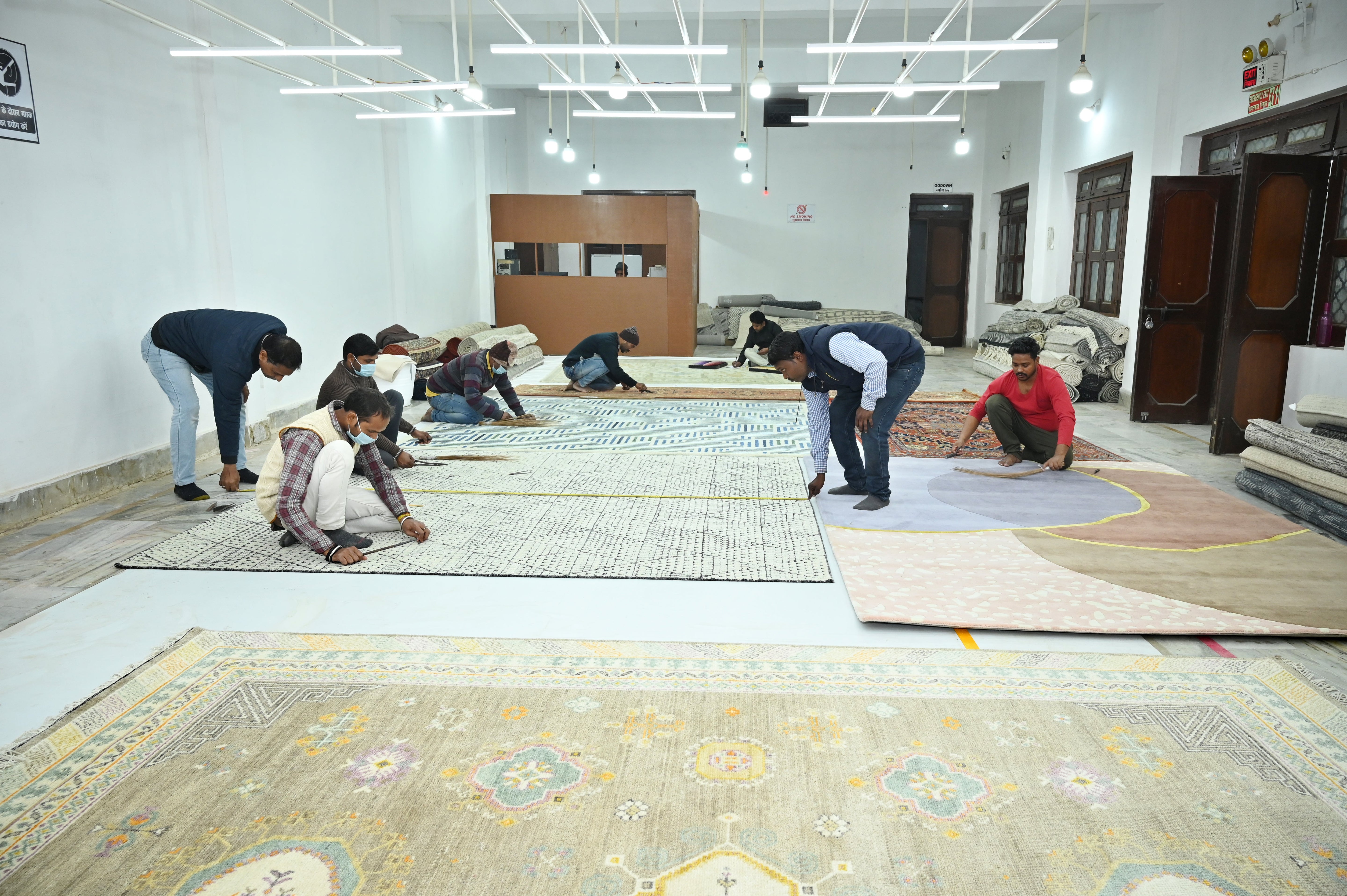 handmade rugs from India