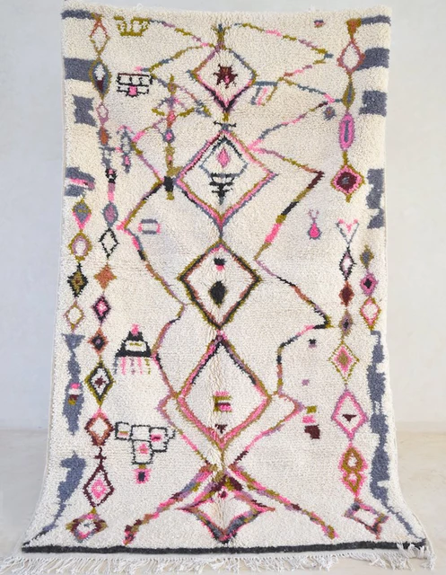 Moroccan wool rug