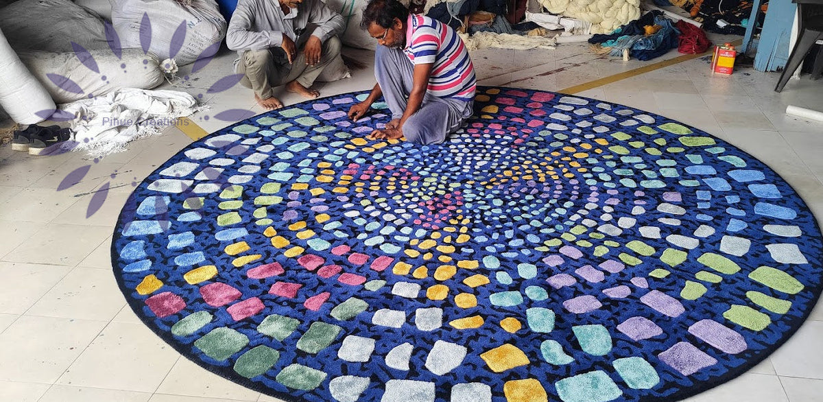 custom rug manufacturer from India