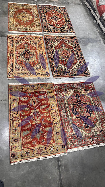 Custom made hand knotted rugs