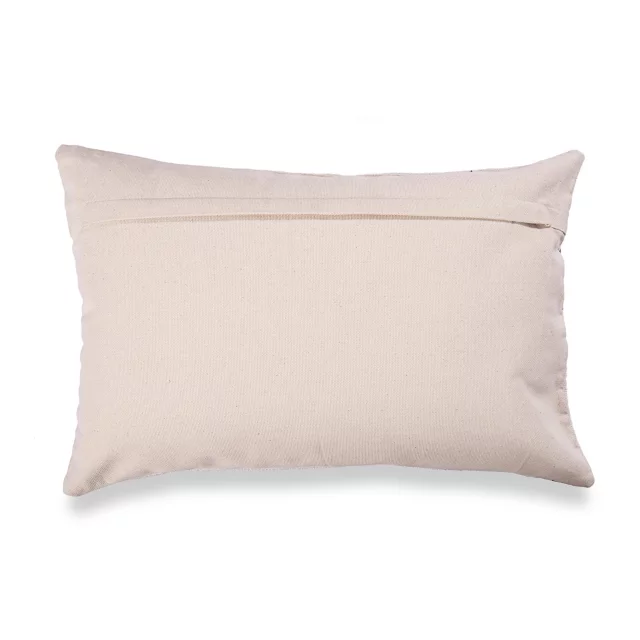 Zebra Pattern Abstract Boho Cushion Cover – 100% Wool and Cotton