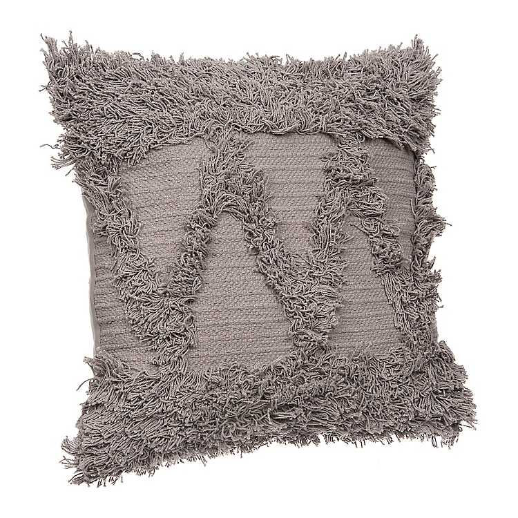 Cozy Chic Boho Cushion made from 100% wool and cotton for Living Room, Bed Room - 2