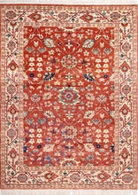 Load image into Gallery viewer, Pihue Rust Coral Serapi 8x10 feet Classic Persian Retro high Quality Rug Hand Knotted 100% Wool Rug
